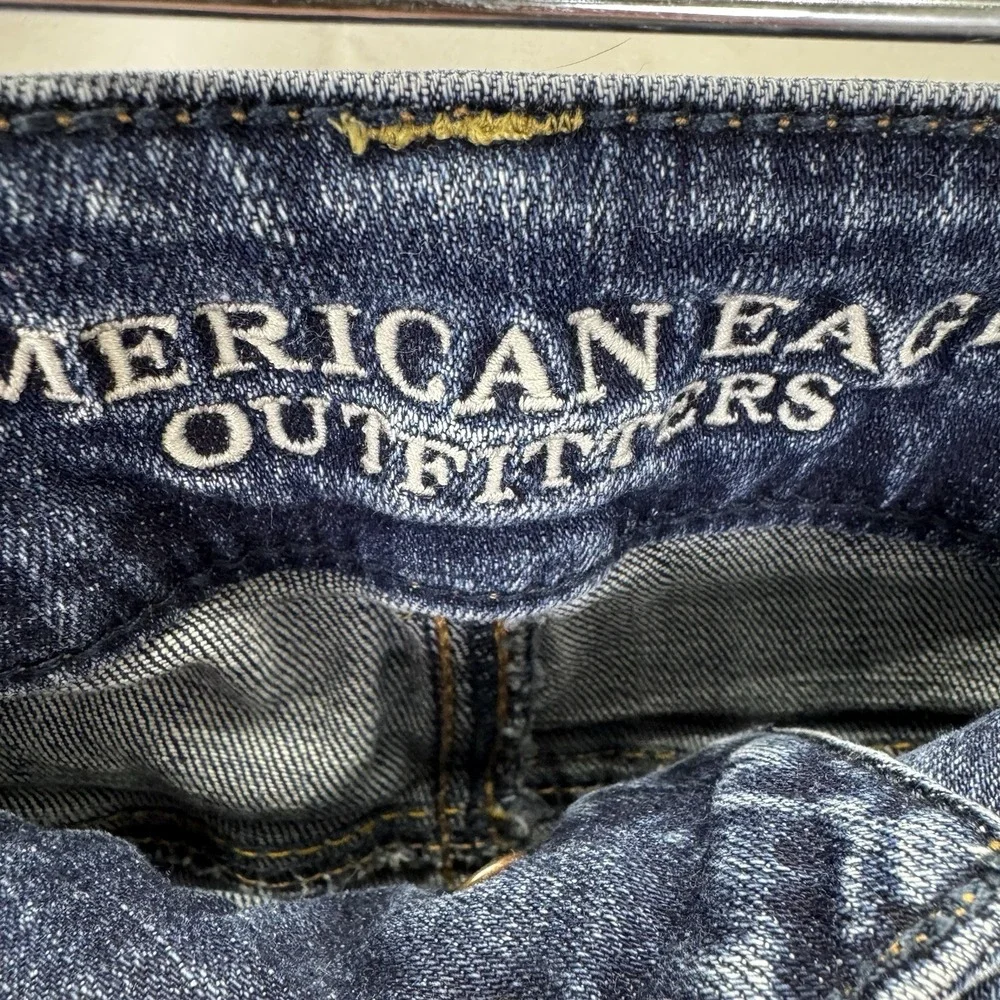American Eagle Outfitters Artist Super Stretch Bootcut Jeans 00 Short - Picture 3 of 12